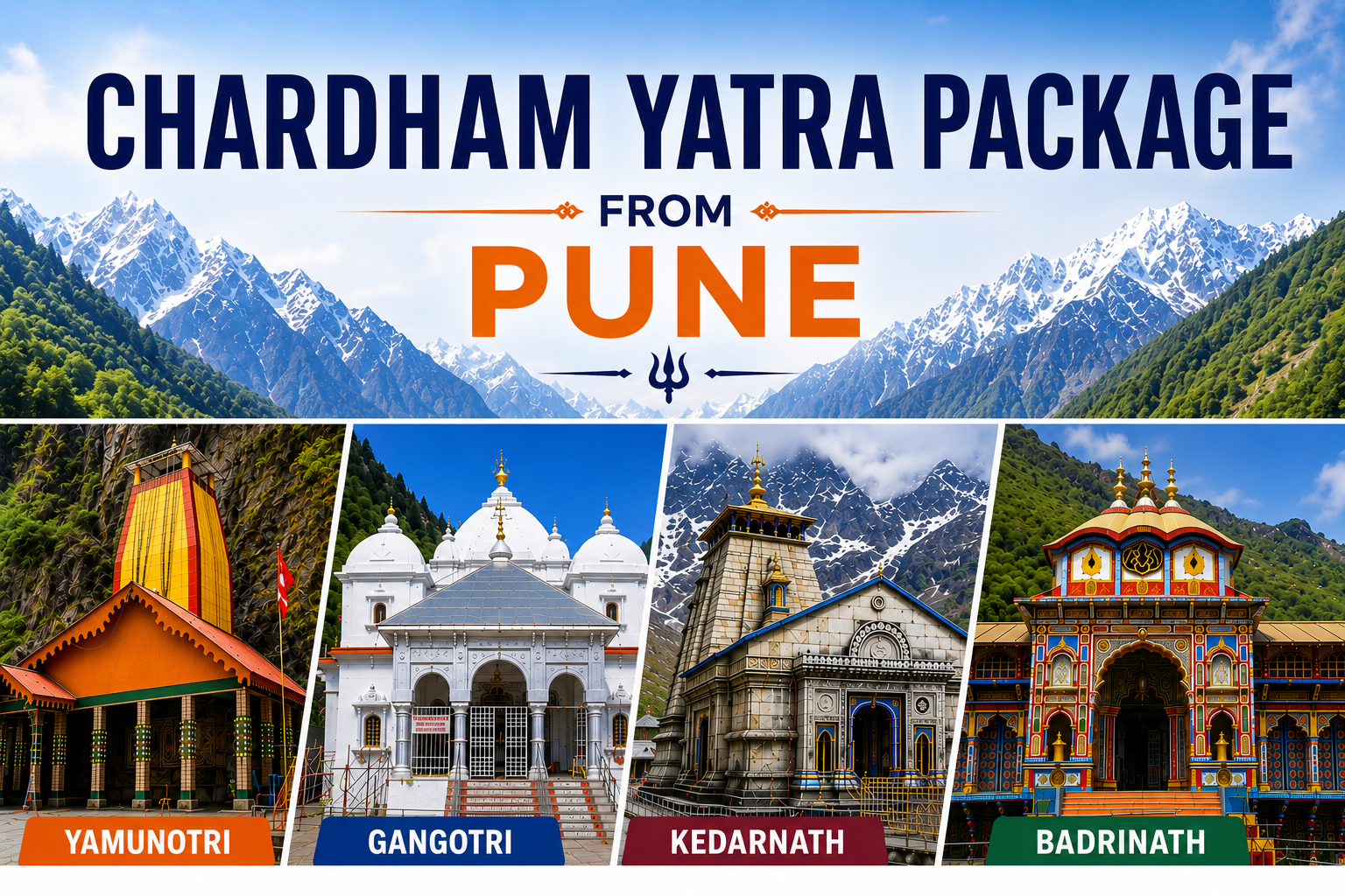 Char Dham Yatra Package From Pune